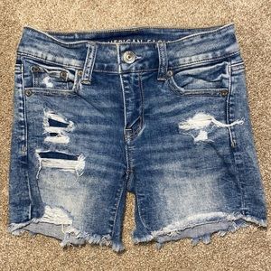 American Eagle AE MIDI Shorts Size 0 Excellent!